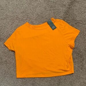 NWT Wild Fable Orange Crop T-shirt XXL
